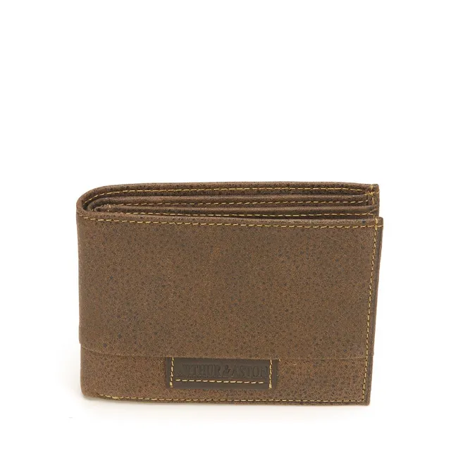 arthur-et-aston-marco-portefeuille-cuir-ch-taigne-italien-coton image 1