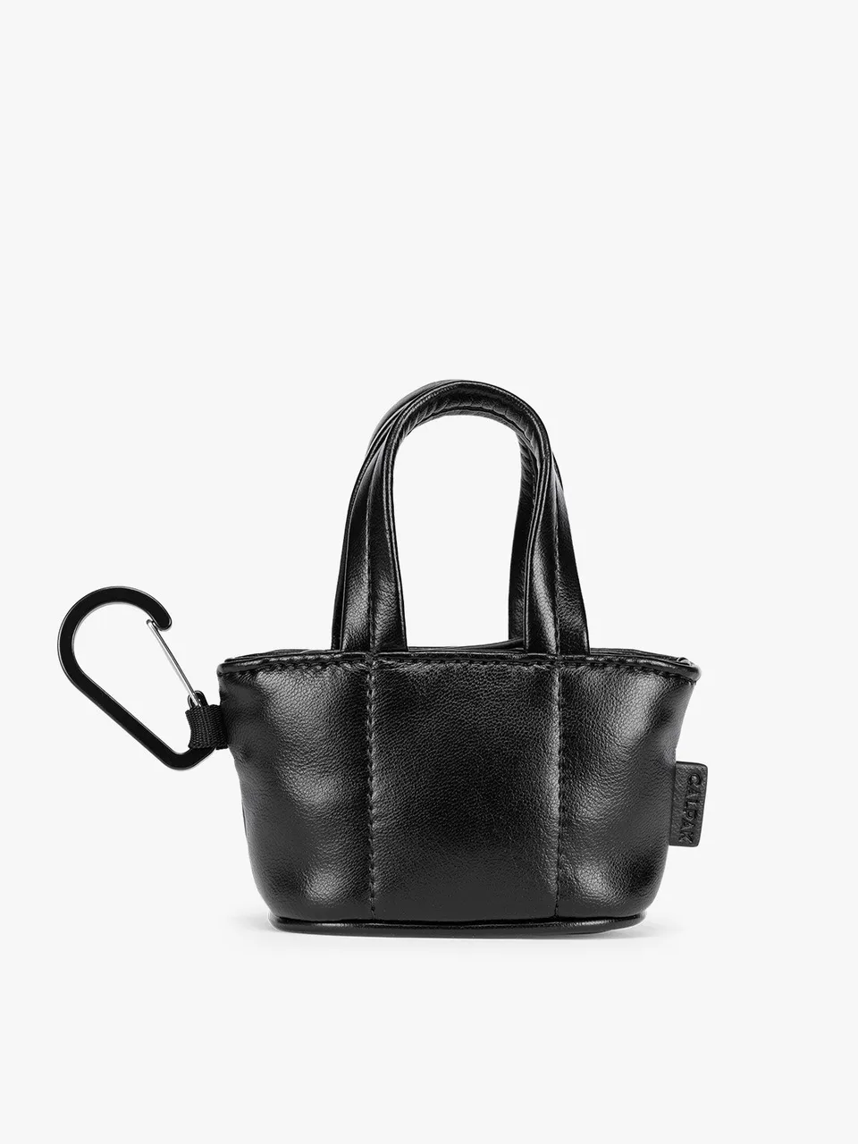 calpak-luka-tote-zip-charm-mini-pochette-cerise-vegan image 1