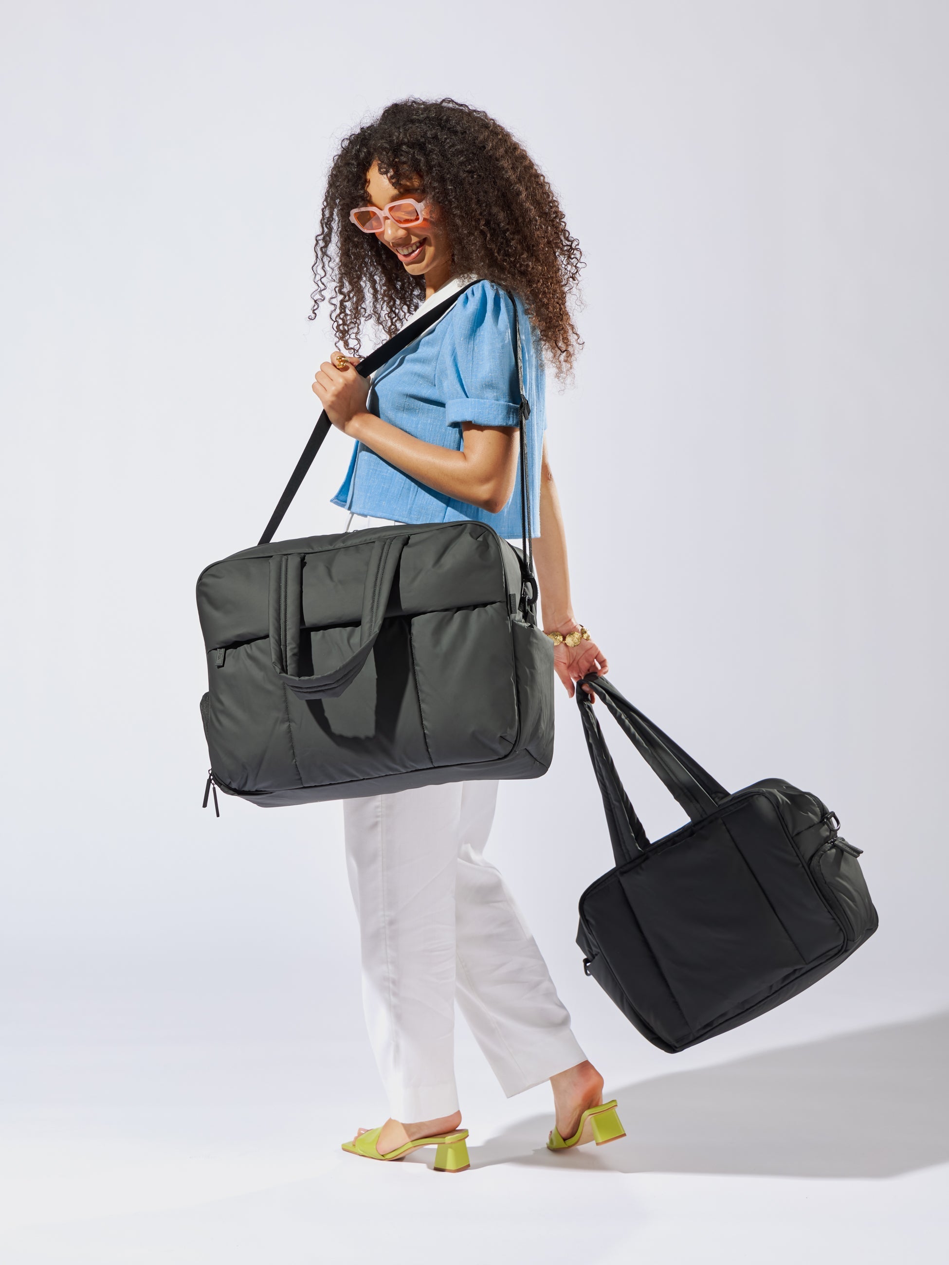 calpak-luka-grand-sac-polochon-noyer-42l-compartiment image 2