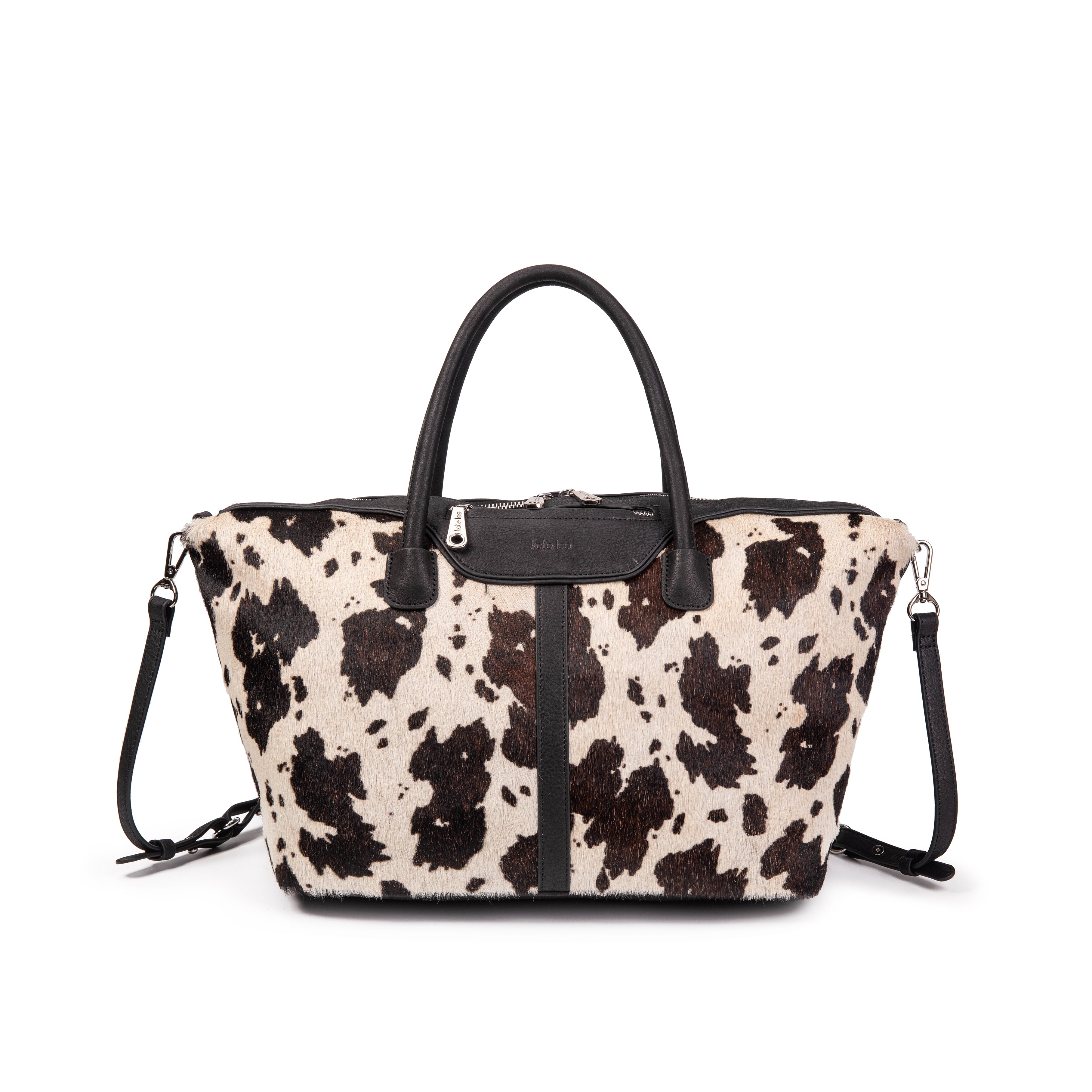 kate-lee-julya-sac-cabas-poils-cuir-de-vache image 1