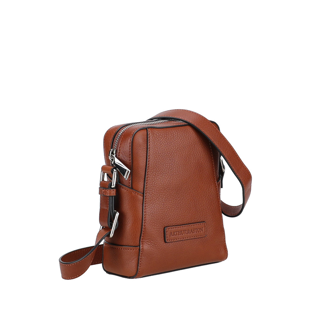arthur-et-aston-jos-sac-travers-cuir-homme-pleine-fleur-noir image 6